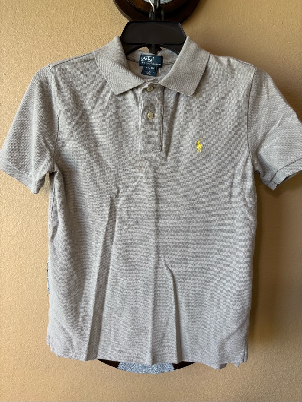 Polo by Ralph Lauren Beige Short Sleeve Polo